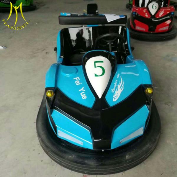 Quality Hansel  amusement park fiberglass dodgem battery indoor bumper car for sale for sale