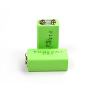 China Lithium Iron Emergency Light Lithium Battery 500mAh 9V With USB wholesale