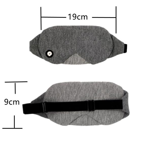 Magnetic USB Heated Eye Mask For Relieving Eye Stress