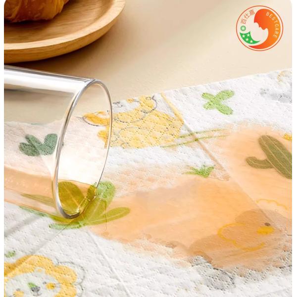 Food Grade Disposable Sticky Placemats OEM Foldable With Fun Designs