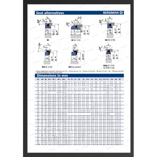 M7N M74 14mm-200mm G60 G4 G6 G9 G13 G16 BS Bo BP Pump Mechanical Seal