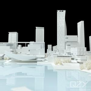 Conceptual Architectural Model Making Supplies Service Aecom 1/1000