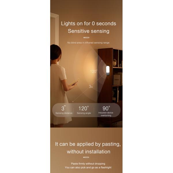 5000K PIR Sensor Cabinet Light Motion Sensor LED Light 1.5W