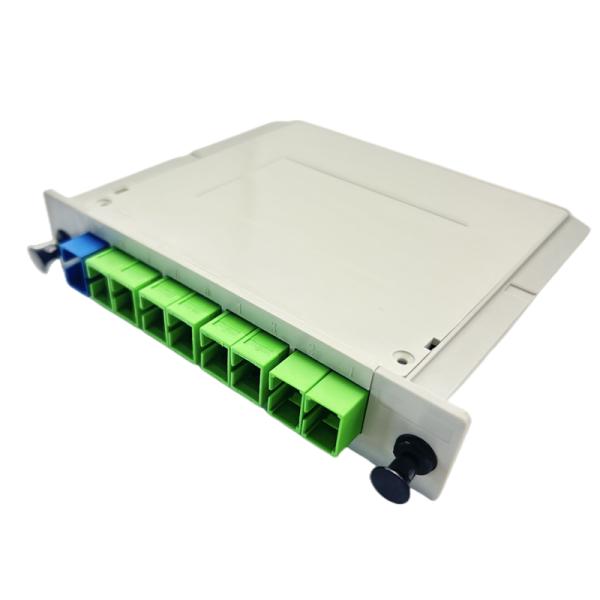 1x8 Fiber Splitter PLC Box 1 8 SC/APC Programmable Controller FTTH 1x8 Box PLC Splitter