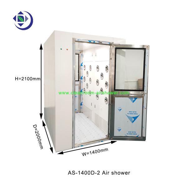 Advanced Cleanroom Air Shower With Auto-Control System For 2-3 Persons