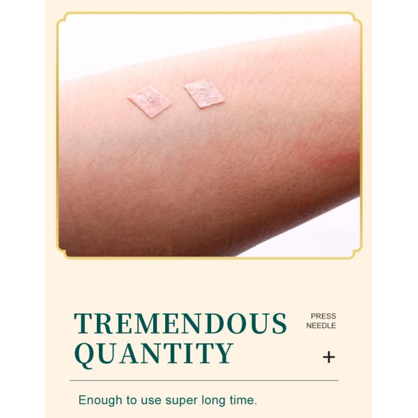 Hwato Ear Acupuncture Press Needles Effectively Blood Circulation Promoting 0.22*1.5mm