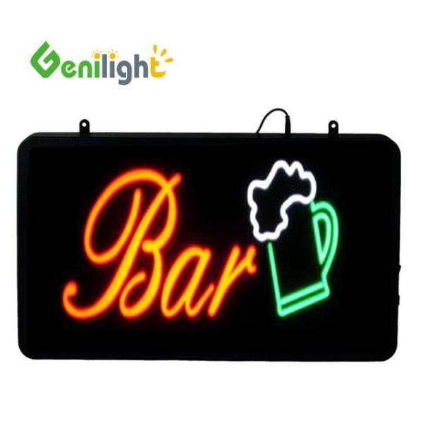 Genilight 56*33 cm Best Design LED Neon Beer Bar Light Signs Epoxy Resin and Acrylic