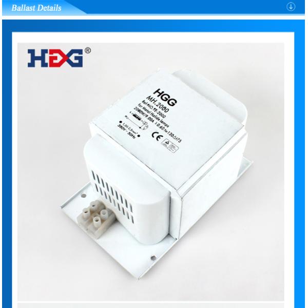 Active 1000 Watt Magnetic Ballast , HID Lamps Metal Halide Lamp Ballast