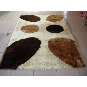 China Persian Style Very Soft Polyester Silk Shaggy Carpet Home Rug wholesale