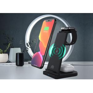 7.5w QI Enabled 3 In 1 Wireless Charging Station