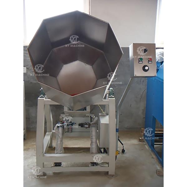 Customizable Automatic Mixing Nut Flavoring Machine Octagonal Snack Seasoning Machine for Food Industry