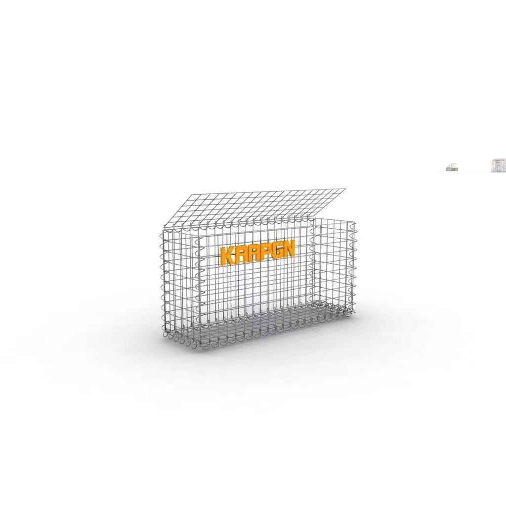 China 1.0x1.0x0.3m Heavy Duty 4mm Galvanized Gabion Box wholesale