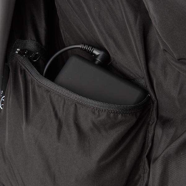 100% Down Heated Jacket Waterproof Thermal Puffer Jacket With Detachable Hood And 12v Battery Pack