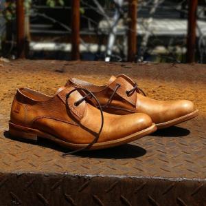 China Mens Pure Leather Formal Shoes , Leisure Mens Handmade Leather Boots wholesale