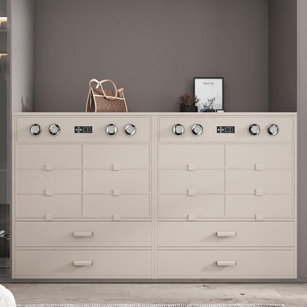 Customizable PVC Electric Watch Winder Drawer For Cabinets Luxury Finish Space