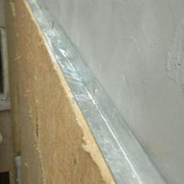 Modern Simple Nail Screw Installed Silvery Metal Right Angle Fixed Bracket / Rock Wool Bracket