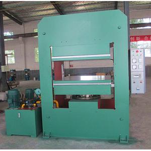 China Rubber Vulcanizing Press Machine with Hot Press Machine PLC Control on sale