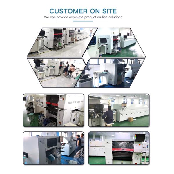 17000cph 6 Heads SMT Chip Mounter Auto Nozzle Change Ball Screw Auto Conveyor