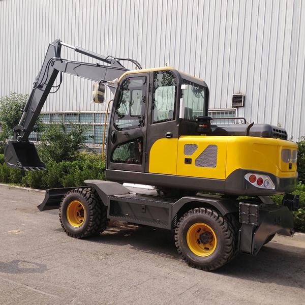 Wheeled Digger Large Excavation Machine ZHONGMEI Earth-moving Machinery