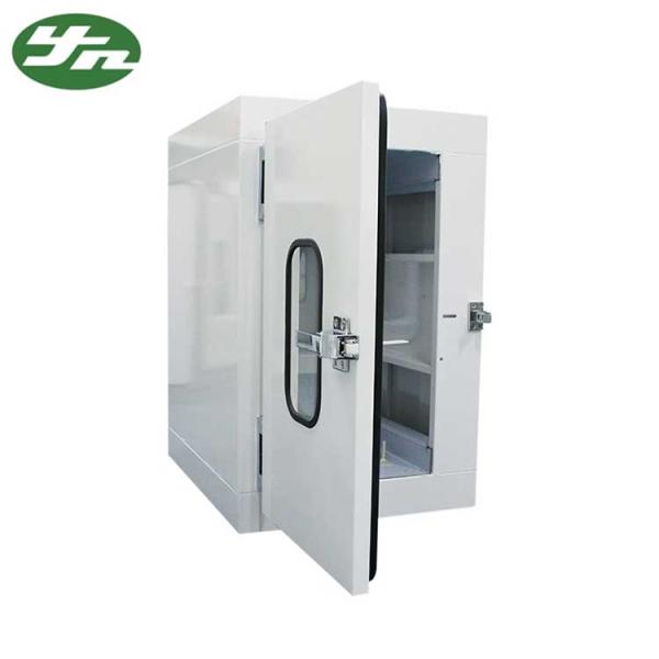 Common Cleanroom Pass Box Mechanical Interlock With Baking Lacquer Board Shell