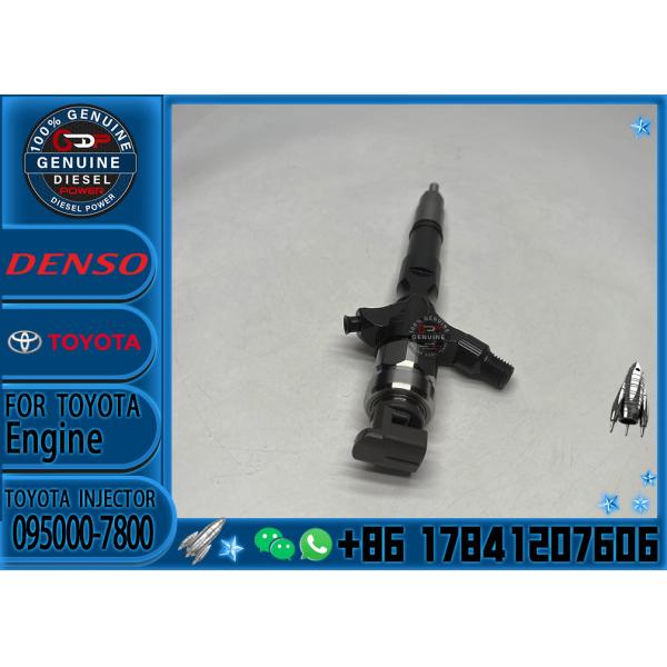 Professional Fuel Denso Common Rail 095000-7800 For Toyota- Hiace Hilux 2kd-ftv Injector 23670-39245