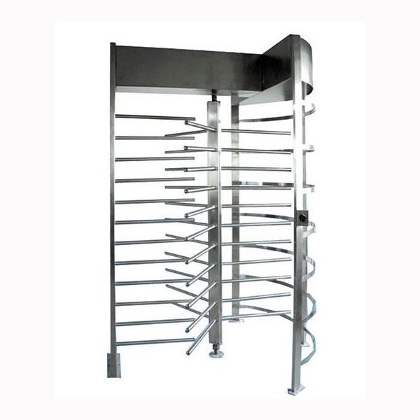 Electronic Full Height Turnstile With Face Recognition Fingerprint Access Control