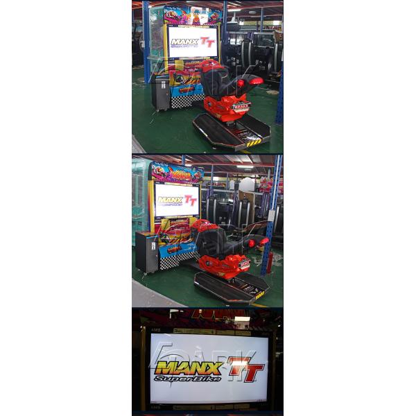 Single Player 42 Inch Screen Racing Game Machine Normal Seats Motor Arcade Game