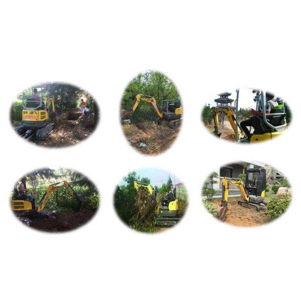 Small Hydraulic Crawler Mini Excavator with 2150mm Digging Depth and Spare Parts