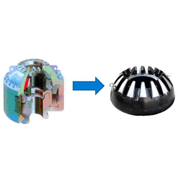 Spherical Packing Elements Blowout Preventer Equipment API Standard For Oil