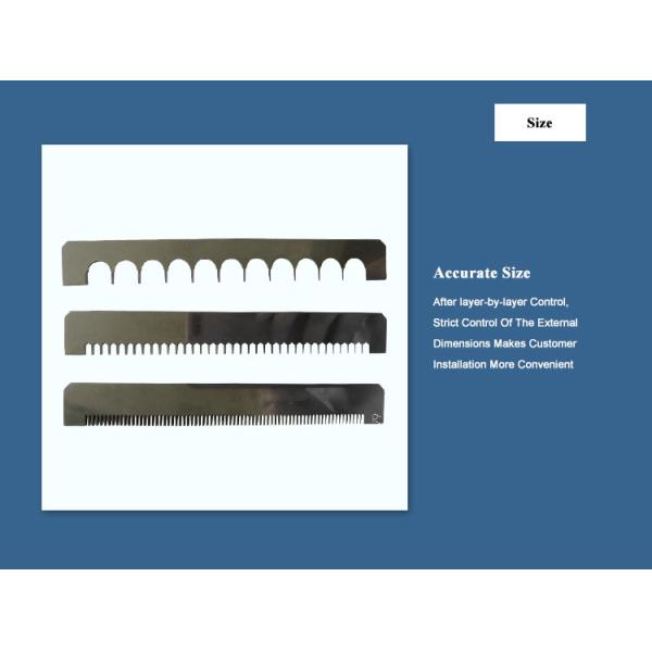 Food Processing Industrial Knife Blades For Slicing Vegetables Fruits Nuts