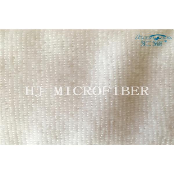 White Color Microfiber Magic Mop Replacement Pads With Loops And Elastic Flex Band