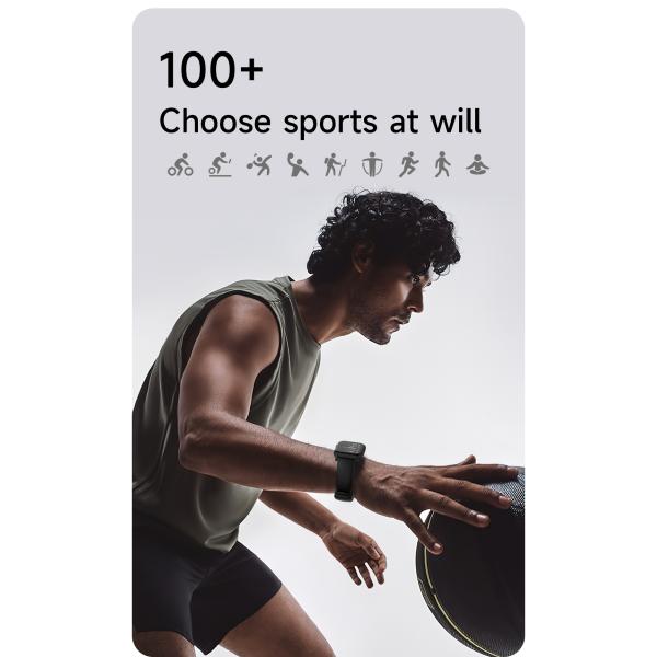 IPS Display Square Shape Smart Watch With 9 Sport Modes And Bluetooth Call