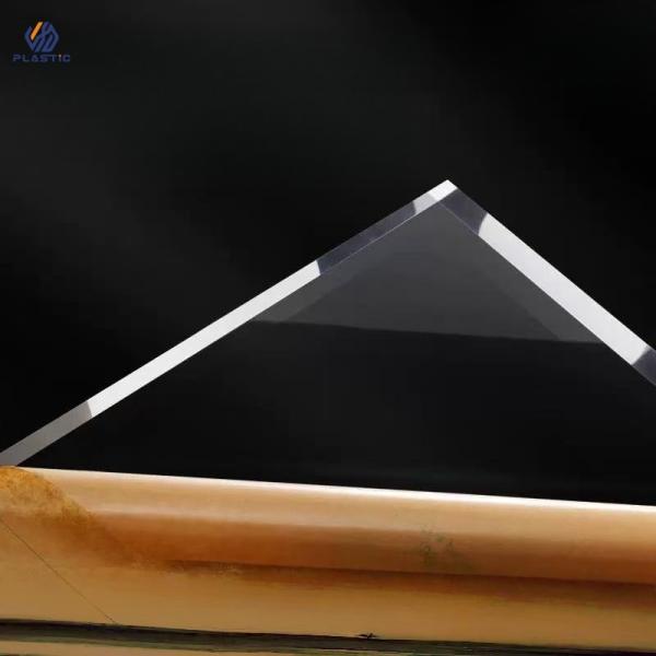 Acrylic Plastic Transparent Sheet With 94% Light Transmission Chemical Resistant OEM