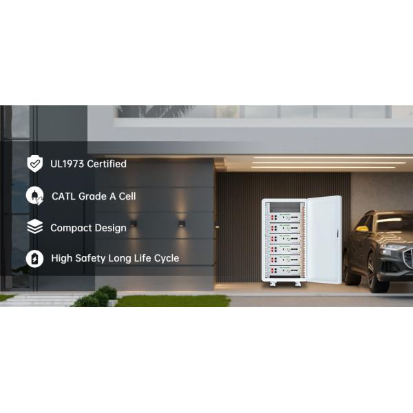 OEM 51.2V 10KW Lifepo4 Stackable Lithium Battery Pack For Solar Energy System