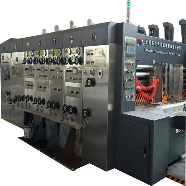 New Condition And 1 Year Warranty Full Automatical PLC Flexo Die Cutting And Printing Machine 30-50KW Power