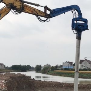 China Versatile Pile Driver for PHC &amp; RC Piles with Multi-Speed Control wholesale