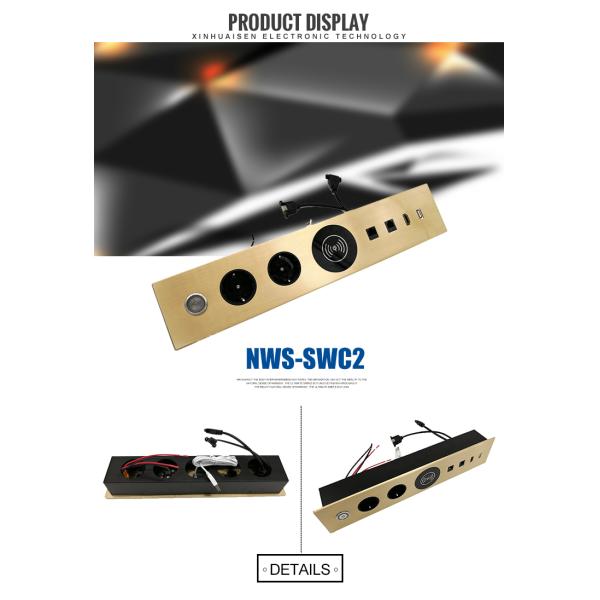 Australian Under Desk Plug Sockets Recessed Desk Power Outlet 10A