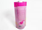 Pink Beauty PVC Shrink Label For Bottle , Gravure Printed Shrink Sleeves