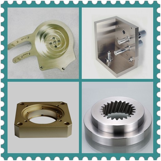 Al7075 T6 Mechanical Robot Parts 5 Axis CNC Machining Gear Parts