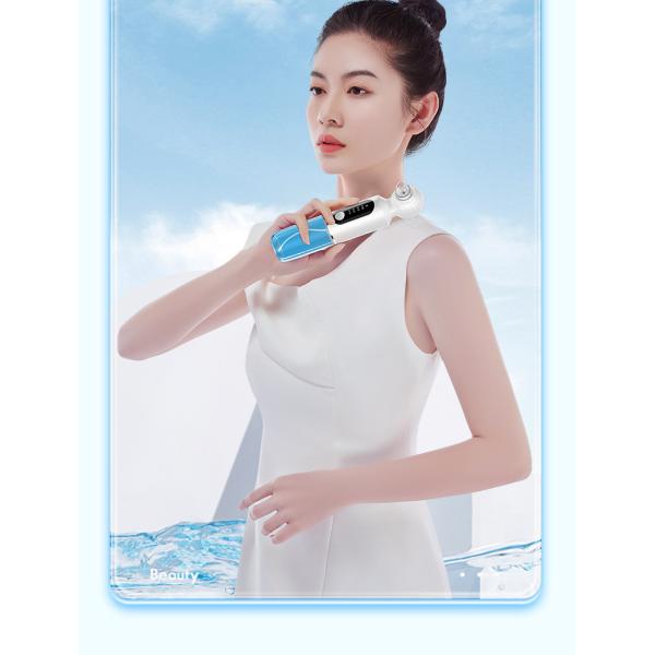 Blue Light Facial Cleansing Device With 4 Modes Vacuum Suction Pore Cleanser Machine