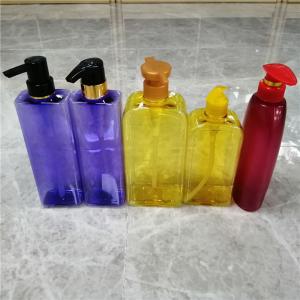 China BPA Free Screw Type 1 Litre Plastic Bottle With Pump For Liquid Gel on sale