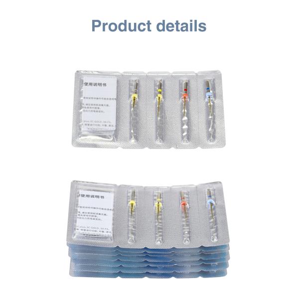 Dental Niti File System For Children Nickel-titanium Heat Activated Cleaning Tools