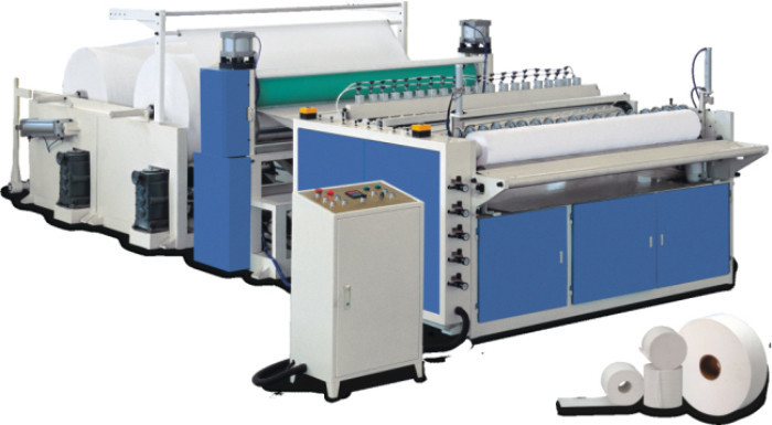 China 200 m / Min Embossed Jumbo Roll Paper Slitting Machine on sale