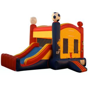 China Customized Children Inflatable Castle Bounce House With Slide wholesale