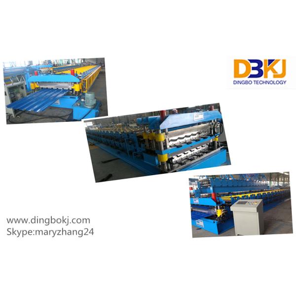 Double Layer Roof Panel Roll Forming Machine Exhibition Halls Use