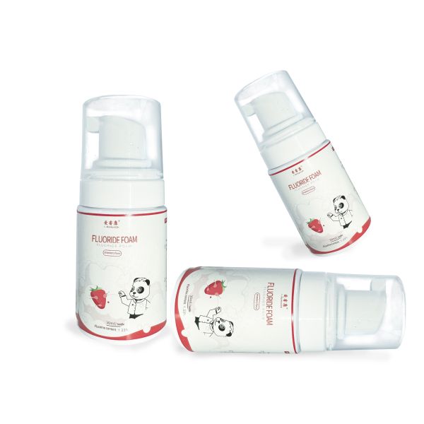 180ml 1.23% Sodium Child Dental Fluoride Foam With Melon Flavor