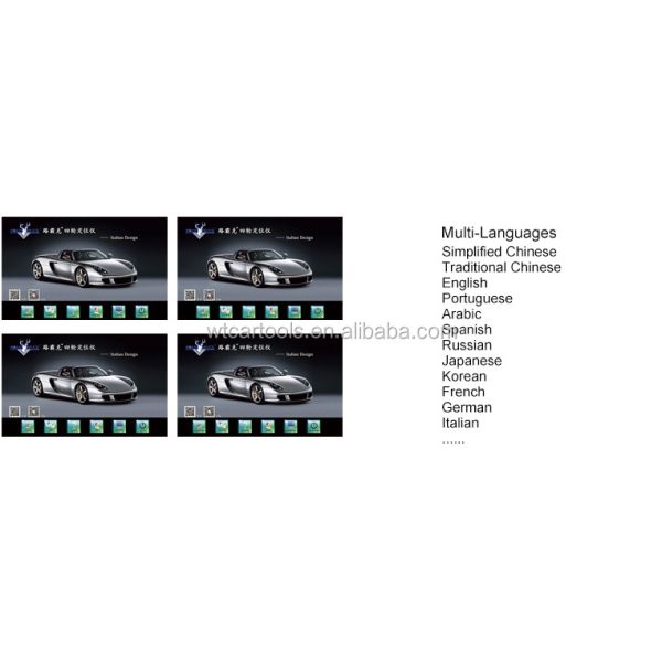 High Precision 5D Wheel Alignment System 5 Cameras Work With Secondar Jack