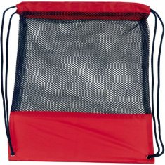 Customizable Mesh Drawstring Backpacks Eco-friendly Cloth Drawstring Bag