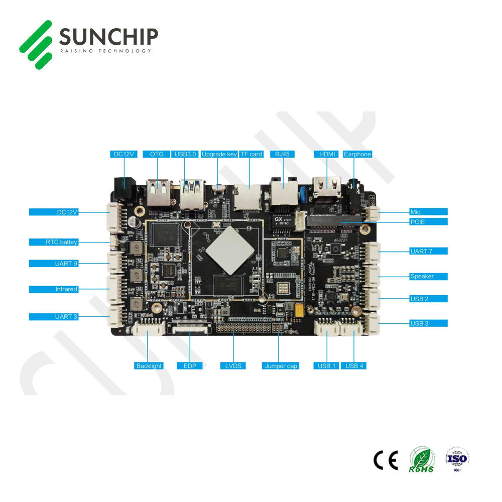 China RK3566 Android 11 Embedded Board Industrial Motherboards PCBA Board For Digital Signage on sale