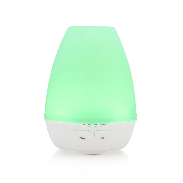 Transparent Ripple Glass Essential Oil Aroma Diffuser 150ml DC24V